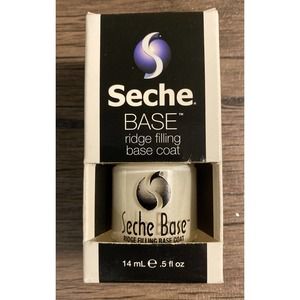 (5) NEW! Seche BASE Ridge Filling Base Coat Nail Polish .5 FL OZ